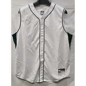 3XL Holloway White/Green Shirt Baseball jersey Blank.